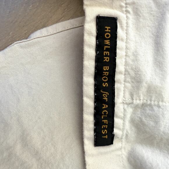 Howler Brothers Austin City Limits 2022 Special Edition Snap Shirt Mens Medium - Picture 5 of 10